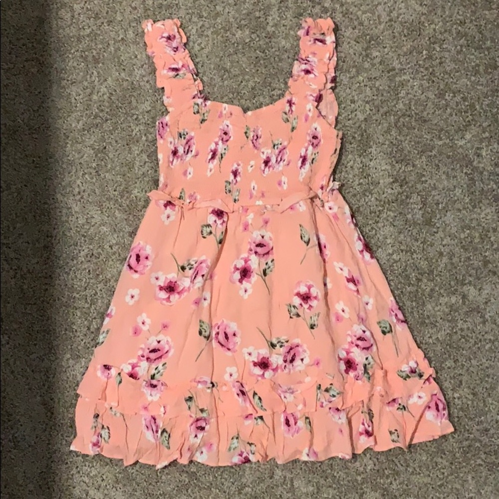 NWT Pink Floral Mini Dress